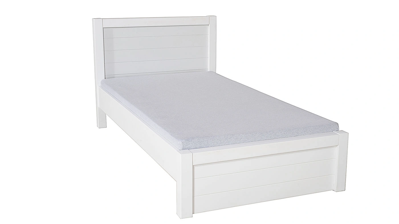 מיטה רחבה דור (לבן אטום) | גודל 100X190